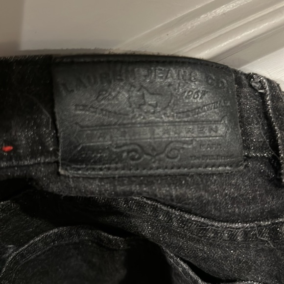 Lauren Ralph Lauren Classic Straight black straight leg jeans size 8 - Picture 3 of 4